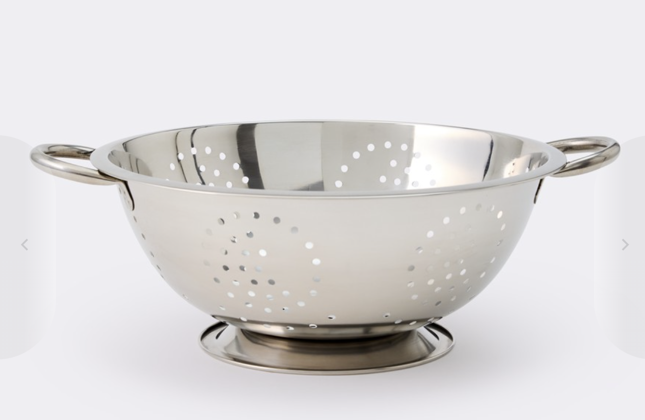 Brilliant Basics Stainless Steel Colander 28cm